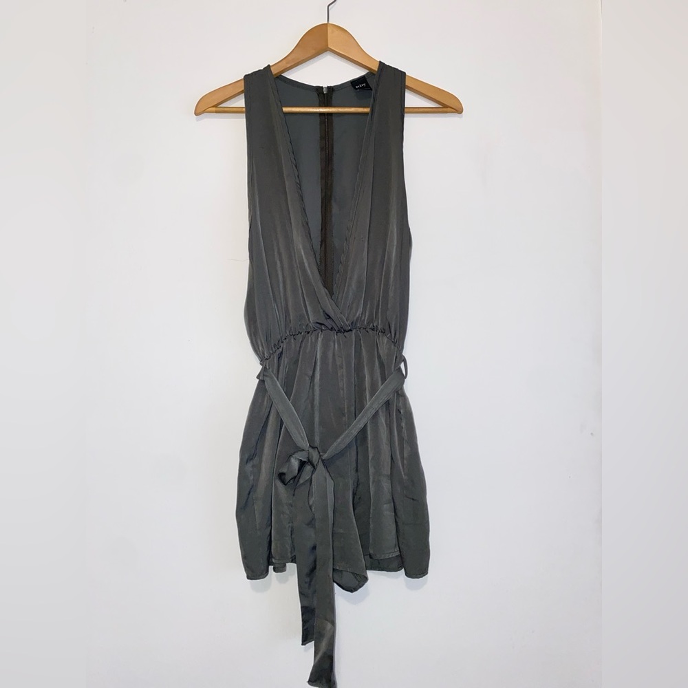 Satin Romper